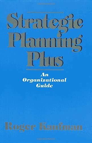strategic planning plus an organizational guide PDF